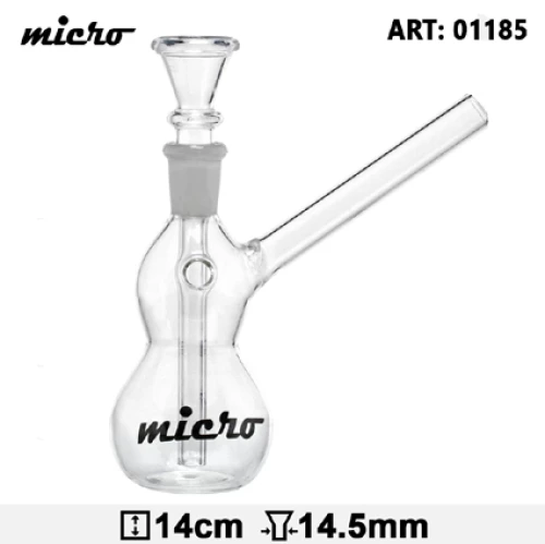 Γυάλινο Bong Micro 14cm - 01185