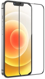 Tempered Glass Hoco G5 0.33mm Full Silk Screen Hd 2.5d Για Apple Iphone 13 Pro Max Μαύρο Σετ 10 Τμχ.