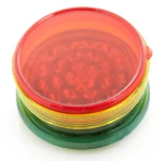 Rasta Grinder Τρίφτης Πλαστικός 60mm - 3 Parts