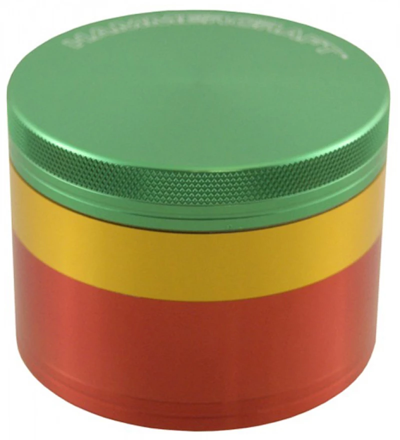Hammercraft Grinder Τρίφτης Rasta 38mm Aluminium - 4 Parts