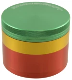 Hammercraft Grinder Τρίφτης Rasta 38mm Aluminium - 4 Parts