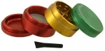 Hammercraft Grinder Τρίφτης Rasta 38mm Aluminium - 4 Parts