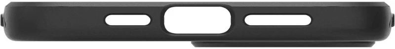 Spigen Liquid Air Back Cover Σιλικόνης Μαύρο (iphone 12 Pro Max)