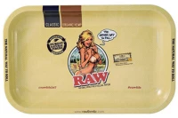 Raw Rolling Tray Δίσκος «raw Girl» Small (17x27cm)