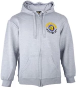 The Bulldog Amsterdam Φούτερ Original Zoodie Με Φερμουάρ - Grey