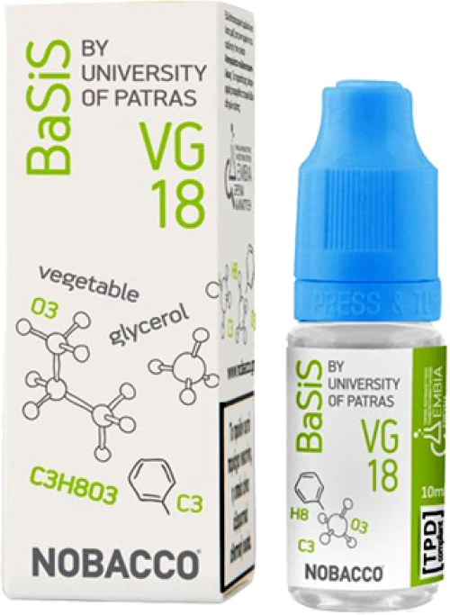 Nobacco Βάση Basis - Vg 18mg