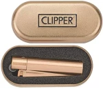 Clipper Αναπτήρας Μεταλλικός Μεγάλος - Rose Gold Metal