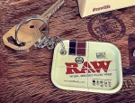 Raw Keychain Miniature Tray Μεταλλικό Μπρελόκ 4.5x3.5cm