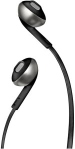Jbl Tune 205 Earbuds Handsfree Με Βύσμα 3.5mm Μαύρο