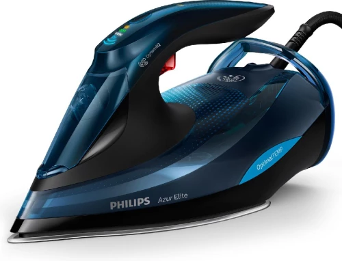 Philips Gc5034/20 Iron Steam Iron Steamglide Plus Soleplate 3000 W Black, Blue