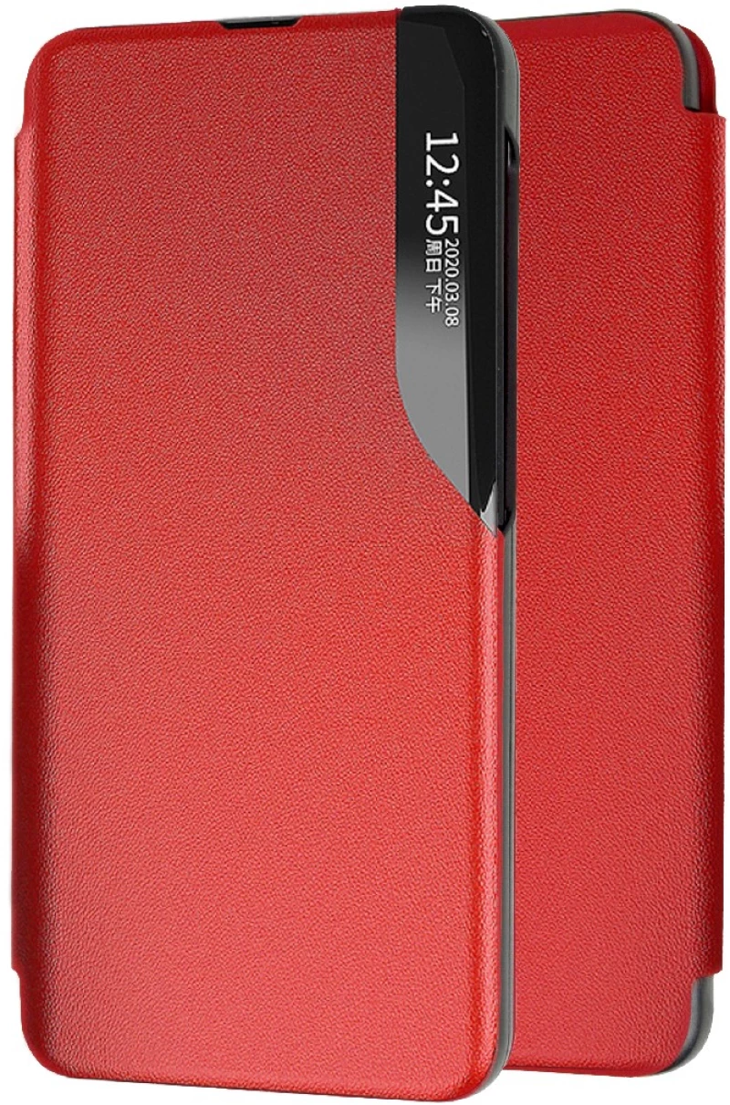 Θήκη Book Ancus Smart Flip Για Samsung Sm-a037f Galaxy A03s Tpu Κόκκινο