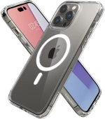 Spigen Ultra Hybrid Mag Back Cover Πλαστικό / Σιλικόνης Λευκό-διάφανο (iphone 14 Pro Max)
