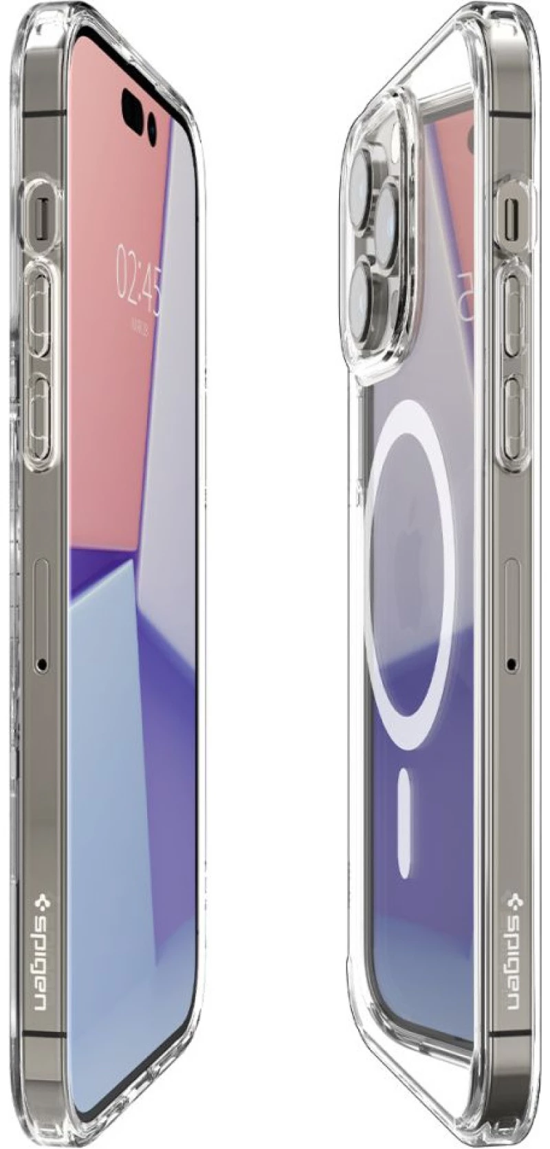Spigen Ultra Hybrid Mag Back Cover Πλαστικό / Σιλικόνης Λευκό-διάφανο (iphone 14 Pro Max)