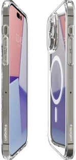 Spigen Ultra Hybrid Mag Back Cover Πλαστικό / Σιλικόνης Λευκό-διάφανο (iphone 14 Pro Max)