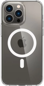 Spigen Ultra Hybrid Mag Back Cover Πλαστικό / Σιλικόνης Λευκό-διάφανο (iphone 14 Pro Max)