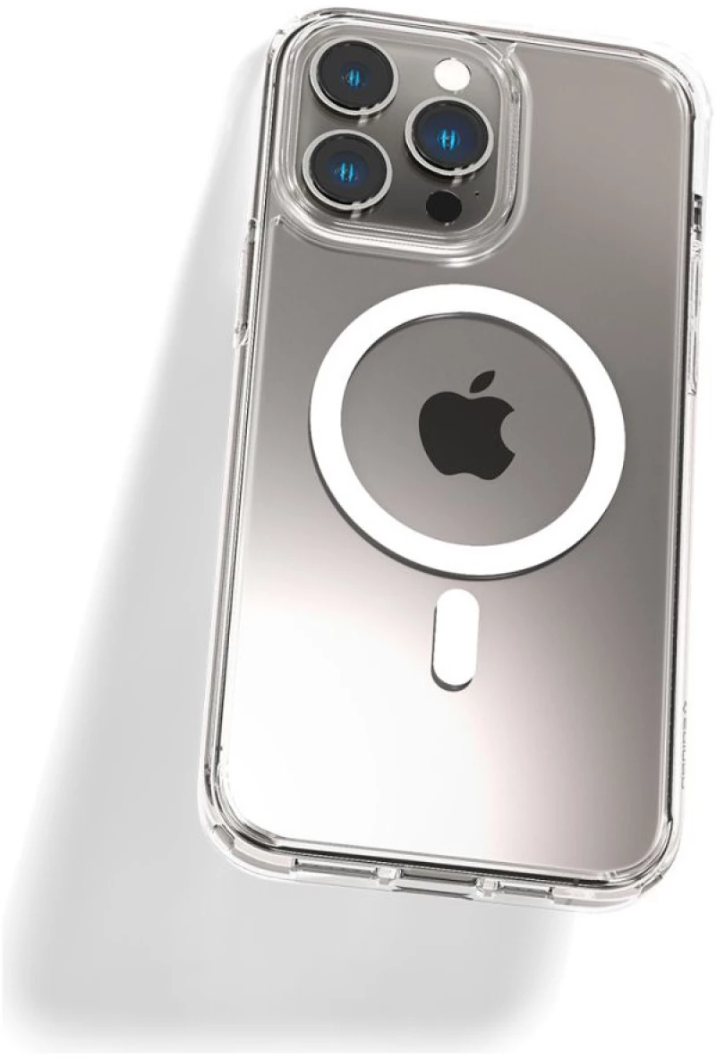 Spigen Ultra Hybrid Mag Back Cover Πλαστικό / Σιλικόνης Λευκό-διάφανο (iphone 14 Pro Max)