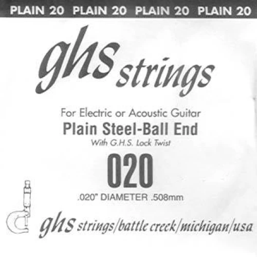 Ghs 020 - Plain Steel, Ball End