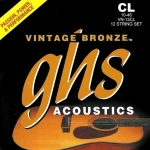 Ghs Vn-12cl Vintage Bronze 12string Set, Custom-light