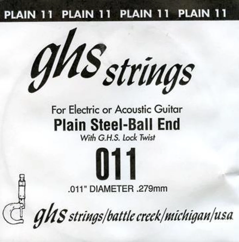 Ghs 011 - Plain Steel, Ball End