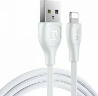 Remax Braided Usb To Lightning Cable Λευκό 1m (rc-160i)