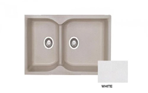 Sanitec Classic 307 White Νεροχύτης