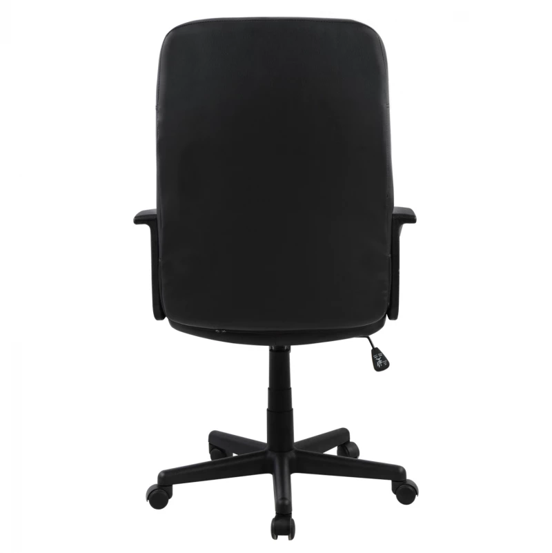 Καρεκλα Γραφειου Μαυρο Pu Sivana 64x56x105-114y Εκ.hm1033