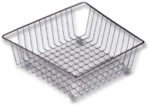 W28 Inox Καλάθι Κρεμαστό / Πιατοθήκη Νεροχύτη 46x34cm