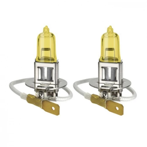 Michiba Λαμπάκια H3 55w / 12v 3000k Κίτρινα Gold Vision Aut.dwh3g