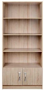 Βιβλιοθηκη Sonama-ασημι Hm10146.01 80x35x180εκ.