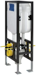 Creavit Gr5005 - Εντοιχιζόμενο Καζανάκι Αυτοφερόμενο Διπλο