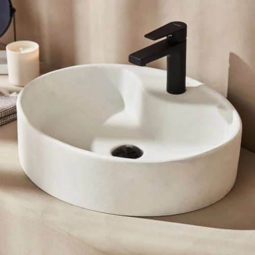 Fontana White 52x43 - Πέτρινος Νιπτήρας