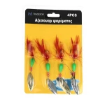 Τεχνητά Δολώματα Με Σαλαγκιά - 4pcs - 30619