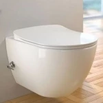 Creavit Fresh 5610sb Rim Off - Κρεμαστή Λεκάνη Με Μπαταρια Μπιντε