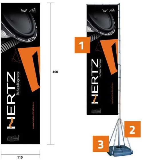 Hertz - T Banner