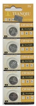 Μπαταρίες - 3v - Cr1616 – 5pcs - 682252