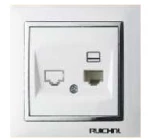 Πρίζα Ethernet - Μονή - White - 068165
