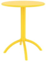 Octopus Φ60χ75εκ.yellow Τραπεζι Πολ/νιου
