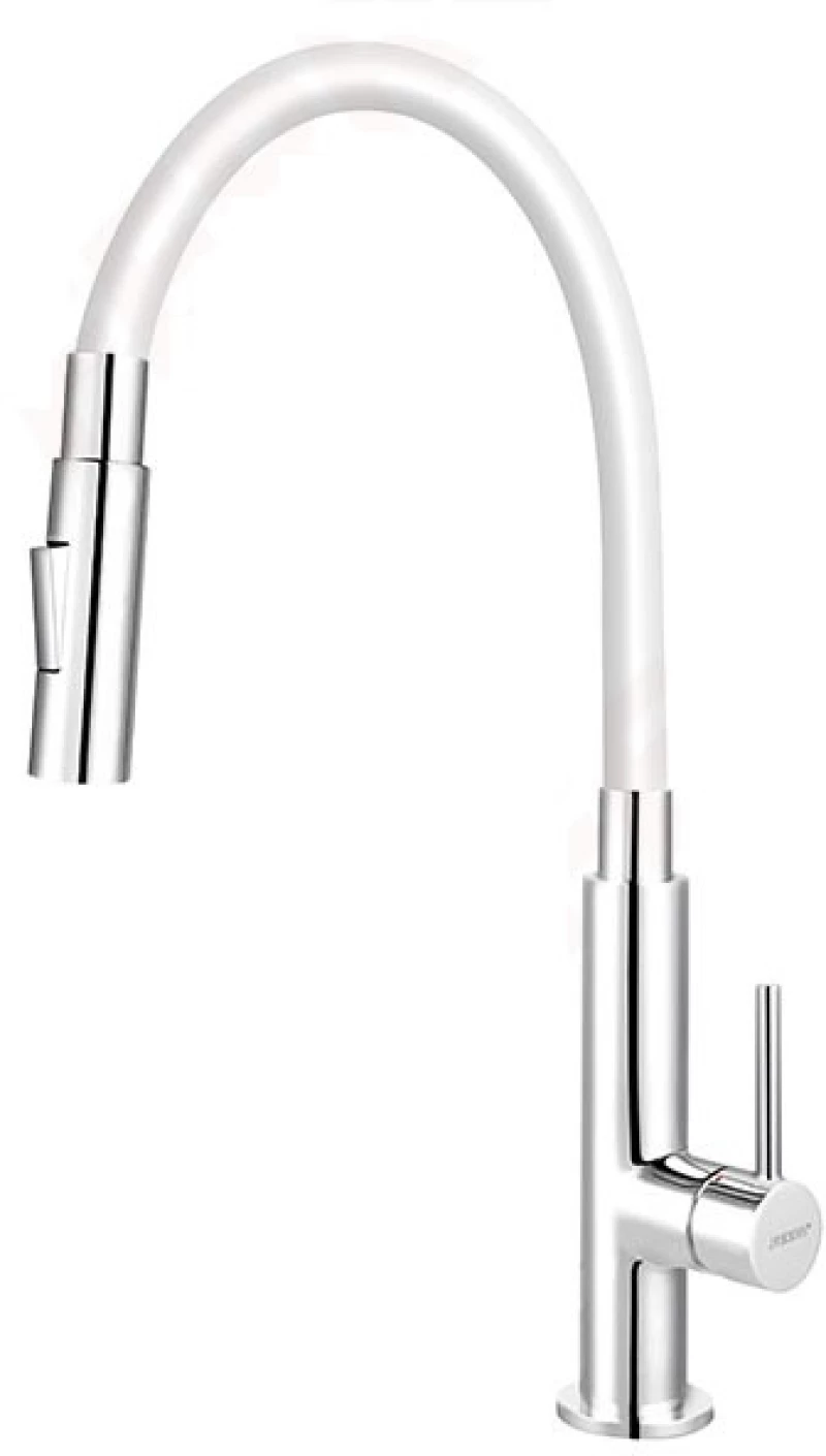 Ferro Zumba Slim 2f White Bza43w - Μπαταρία Κουζίνας Με Εύκαμπτο Στόμιο