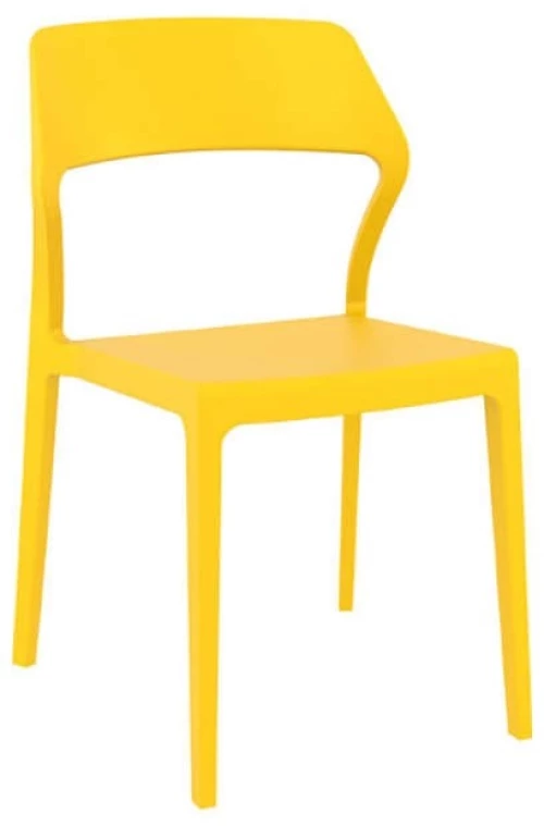 Snow Yellow Καρεκλα Πολ/νιου