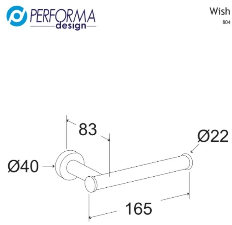 Wish Bronze Brushed 804 - Χαρτοθήκη