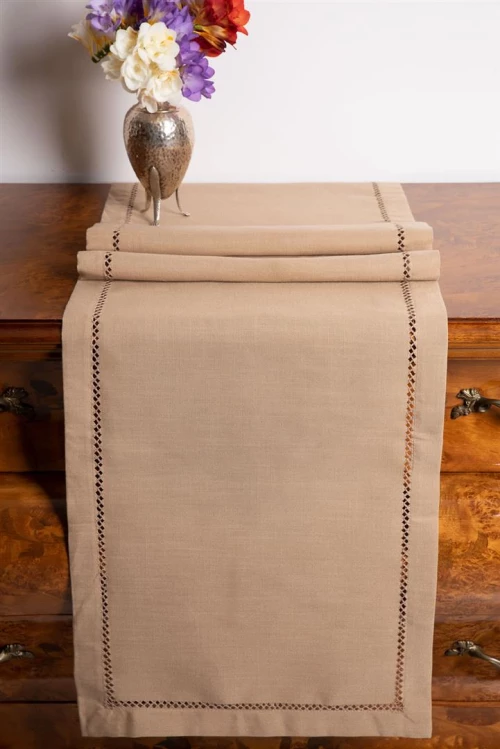 Τραπεζομάντηλα (160cm X 250cm) 3096 Μπεζ - -