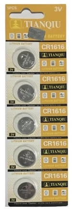 Μπαταρίες - Cr1616 - 3v - 5pcs - 682252