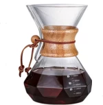 Καφετιέρα Feggrini Pour Over Γυάλινη 800ml