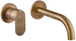 Armando Vicario Slim Bronze Brushed 500045 – Εντοιχιζόμενη Μπαταρία Νιπτήρα