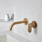 Armando Vicario Slim Bronze Brushed 500045 – Εντοιχιζόμενη Μπαταρία Νιπτήρα