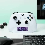 Paladone Ψηφιακό Ρολόι Επιτραπέζιο Με Ξυπνητήρι Xbox Λευκό Pp7898xb