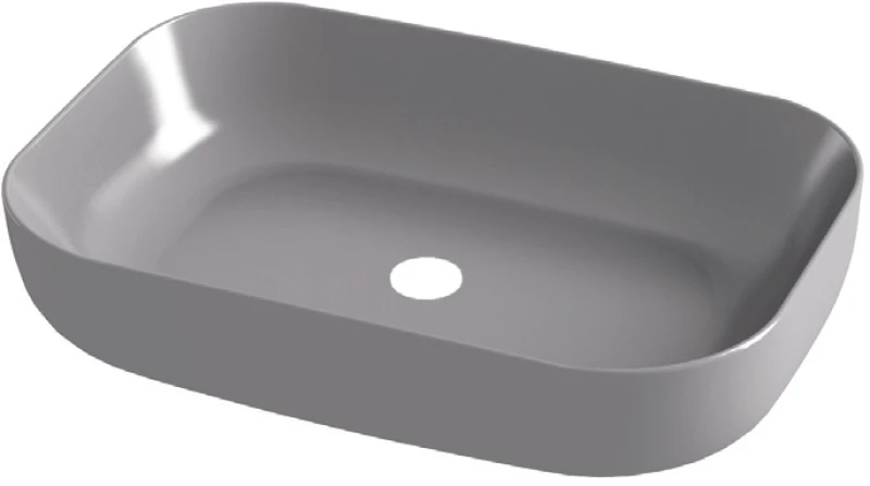 Olympia Metamorfosis 42600 Grey Matt 60x42 - Επιτραπέζιος Νιπτήρας