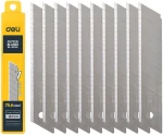 Κοπίδι - Cutter 25mm 10 Pcs Blade Head Deli Tools Edl-dp05 Ασημί