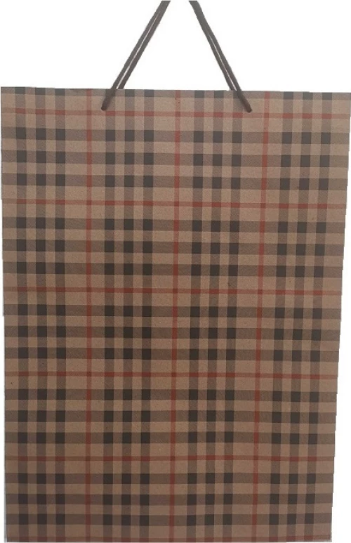 Σακούλα Δώρου 36.5×27.5cm Καρό 161134