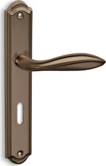 Convex 625 Ματ Αντικέ Πόμολο Εξωτερικής Πόρτας - Πλάκα/δεξί 85mm(τεμ.)